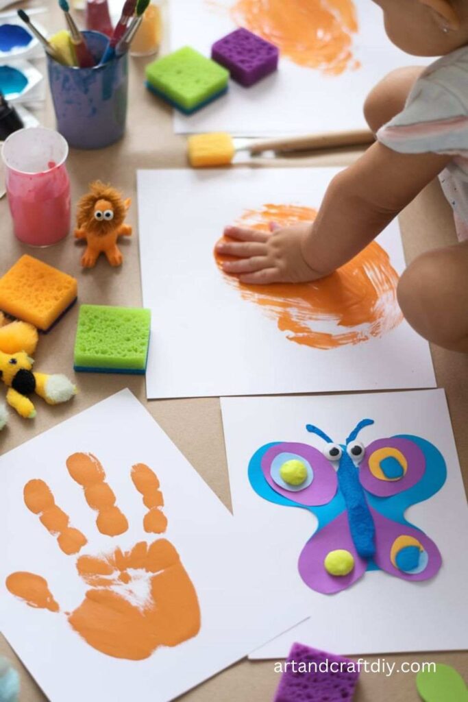 Animal Footprint Art