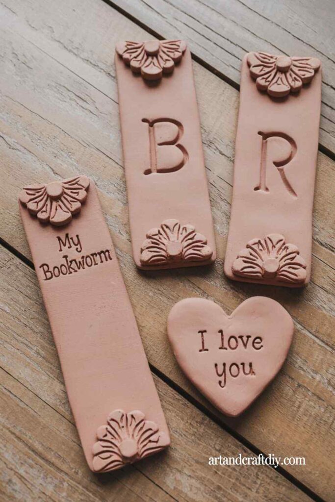 Clay Bookmarks