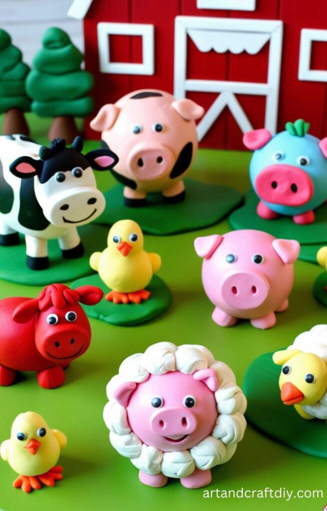 Clay Farm Animals