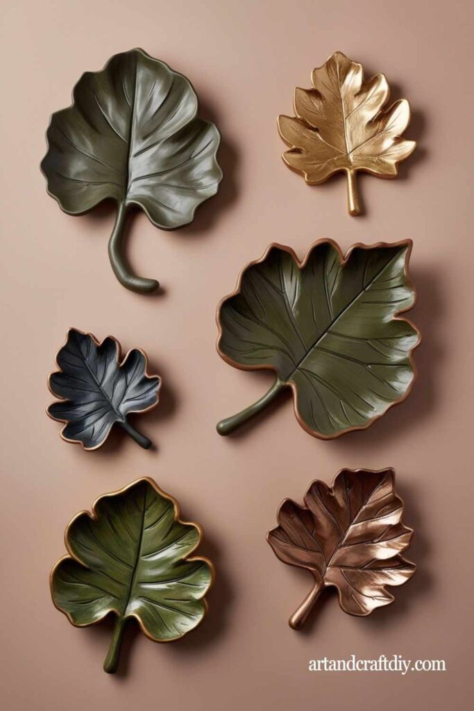Clay Leaf Trays