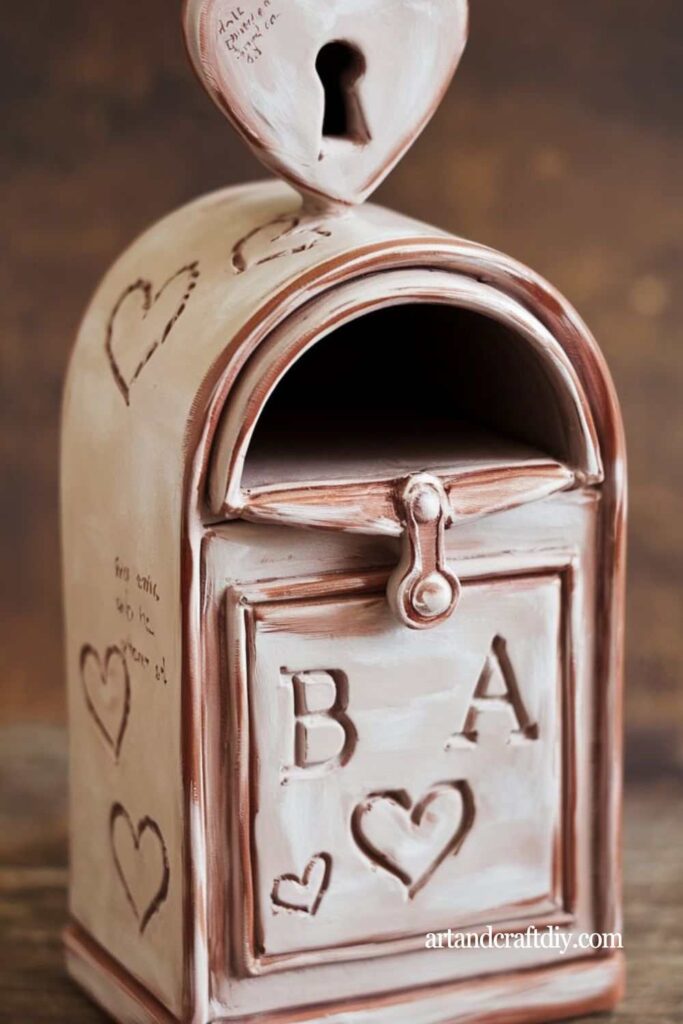 Clay Love Letter Box