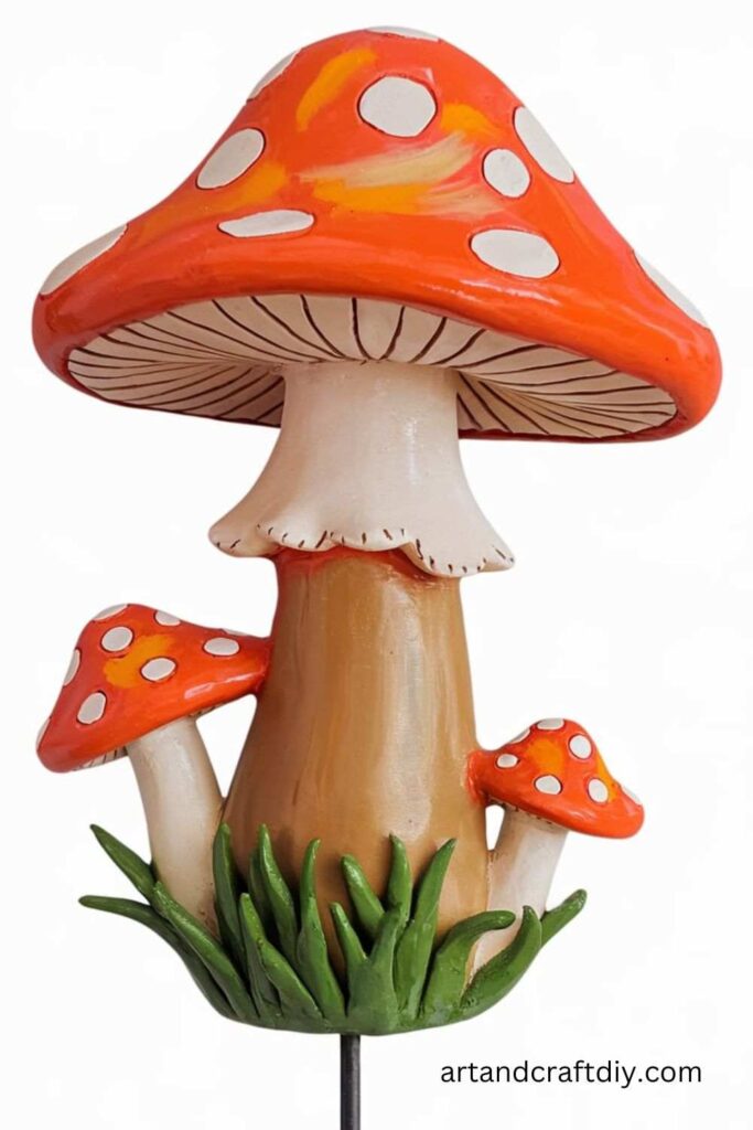 Mushroom Garden Stakes