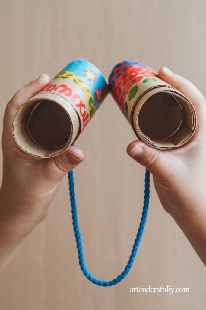 Toilet Paper Roll Binoculars