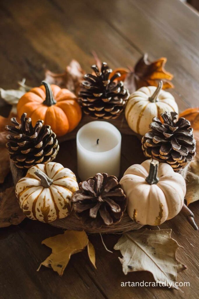 Autumn Candle Holders