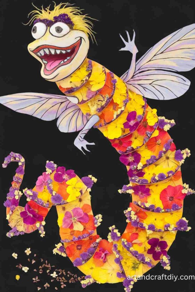 Beetlejuice Flying Sandworm Craft