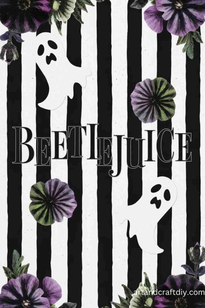 Beetlejuice Window Clings
