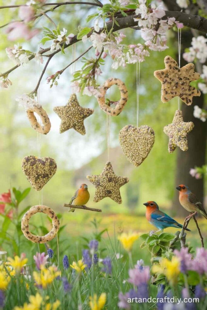 Birdseed Hanging Ornaments