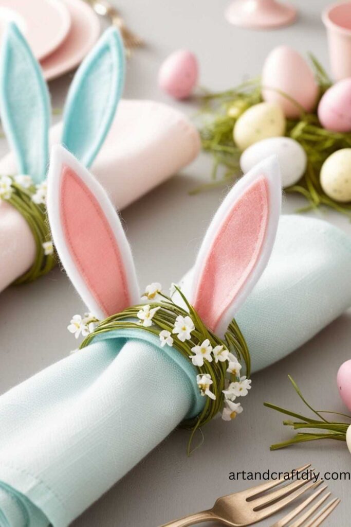 Bunny Ear Napkin Rings