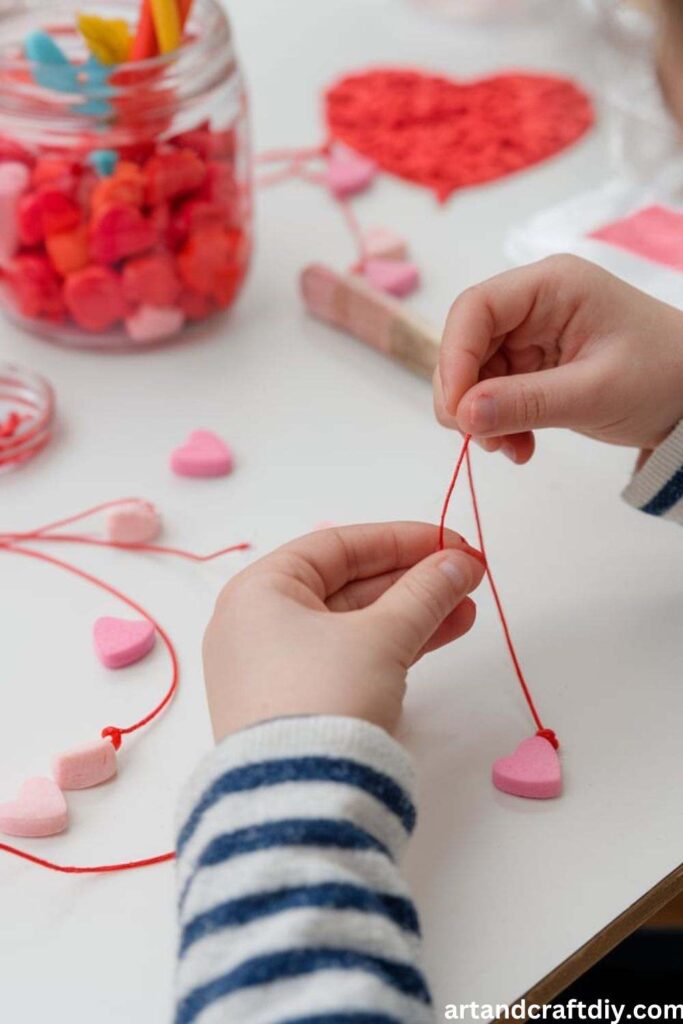 Candy Heart Necklaces