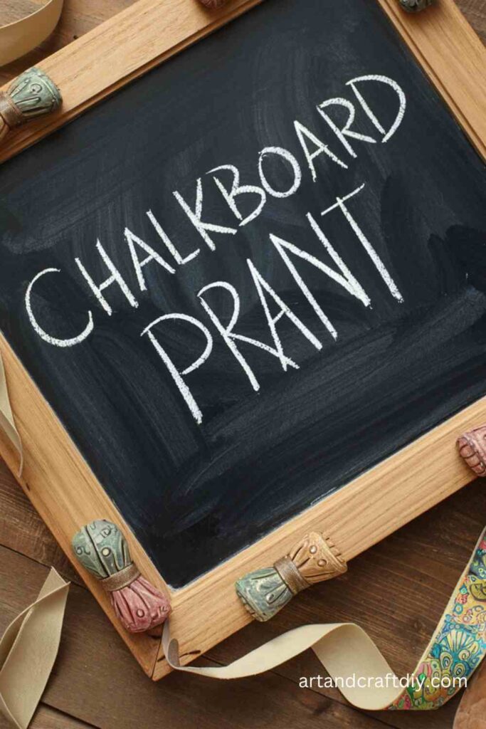 Chalkboard Tray