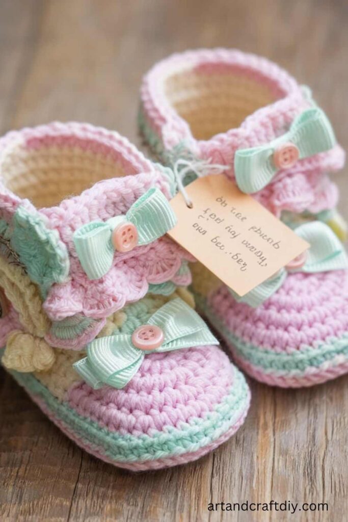 Crochet Baby Booties