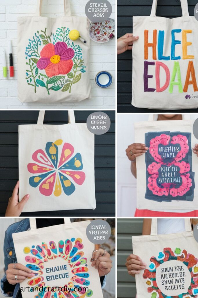 Customized Tote Bags Crafts