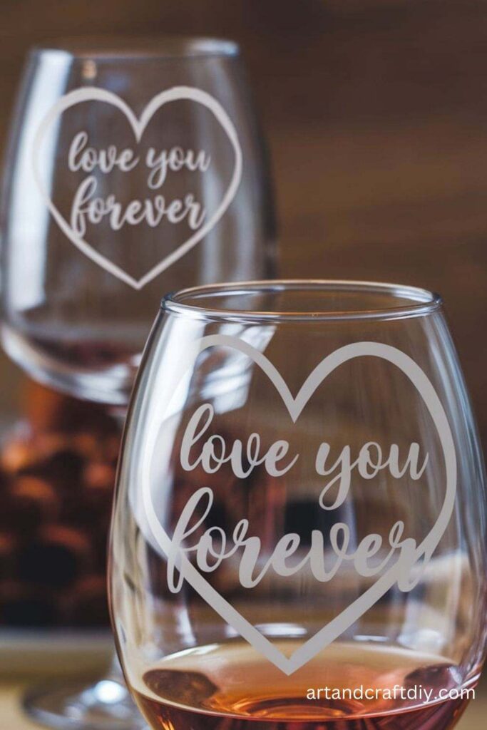 Customized Wine Glasses