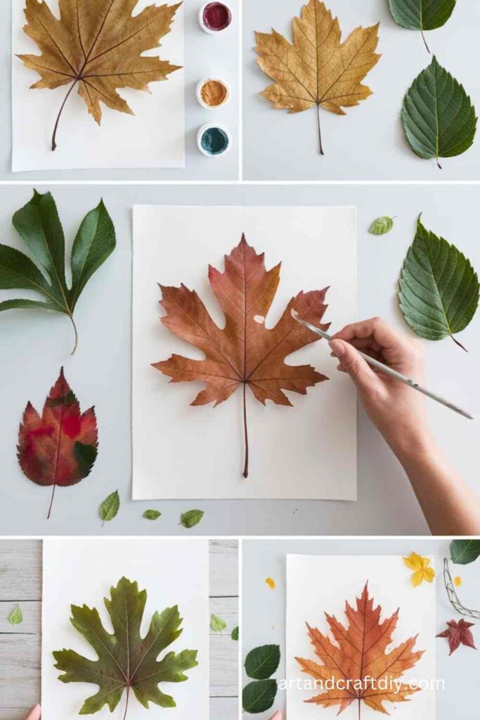 DIY Leaf Prints