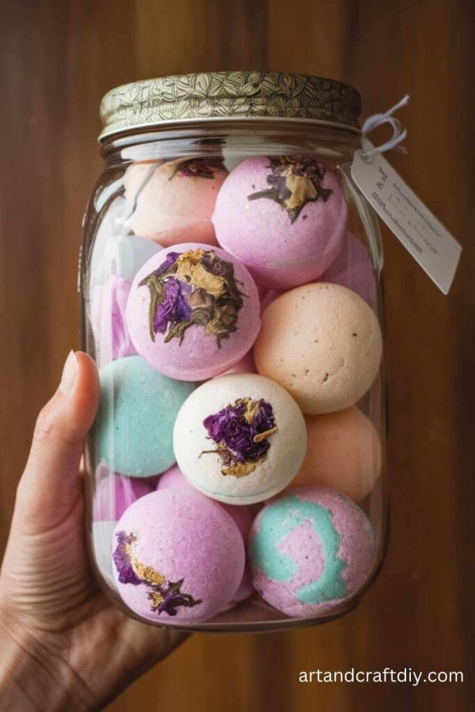 DIY  Personalized Bath Bombs