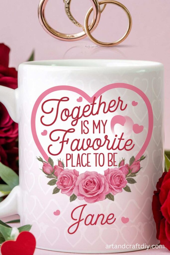 DIY Personalized Love Mug