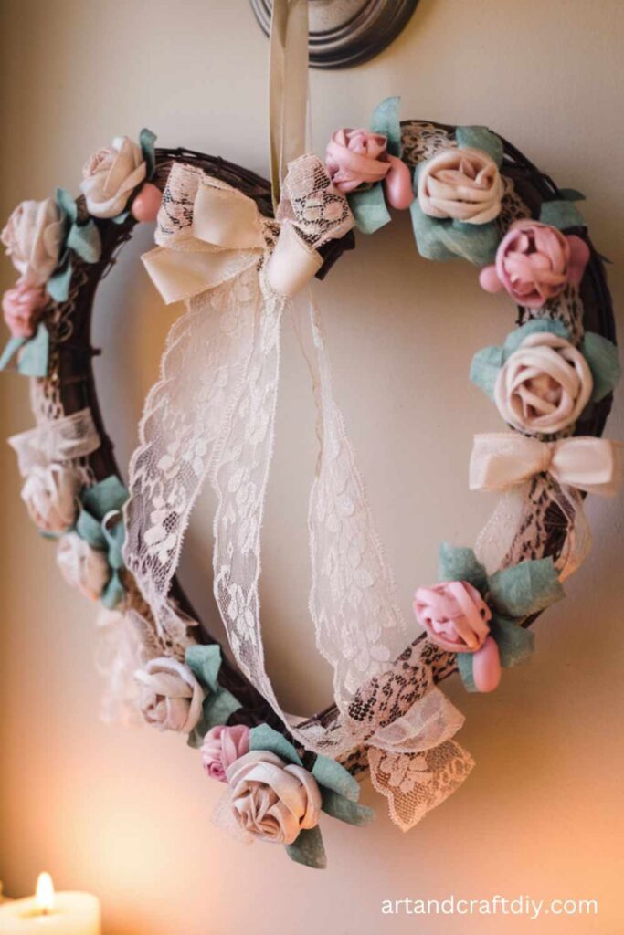 DIY Valentine’s Day Wreath