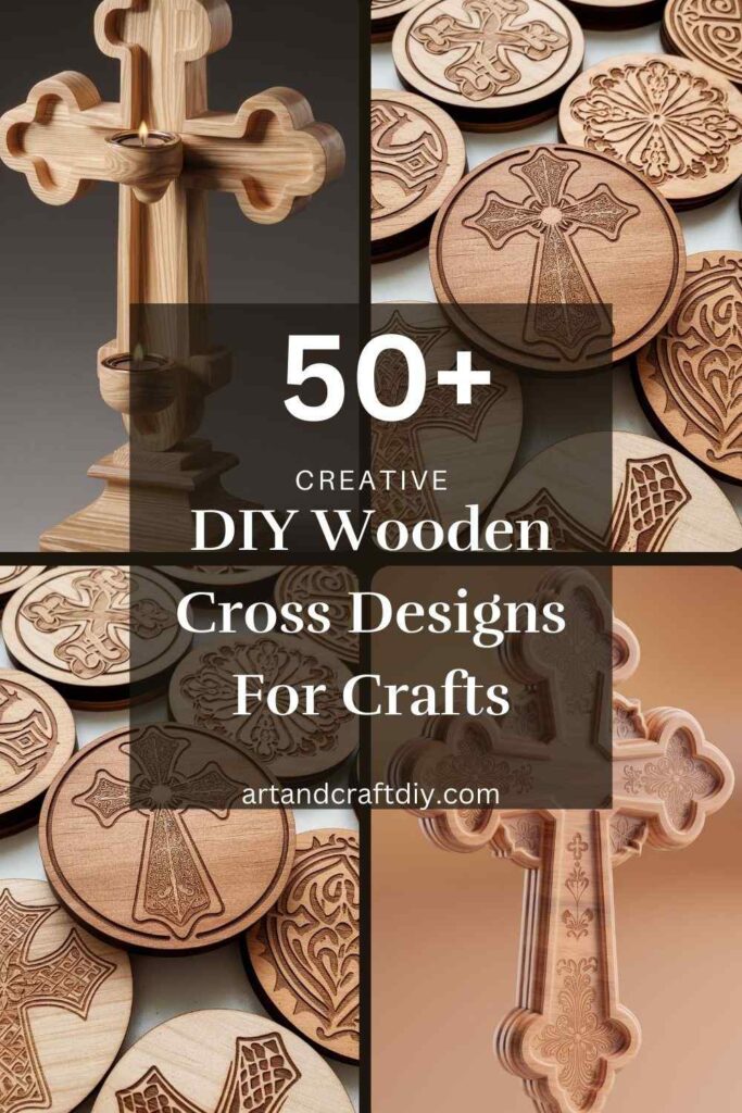 DIY Wooden Cross Designs For Crafts