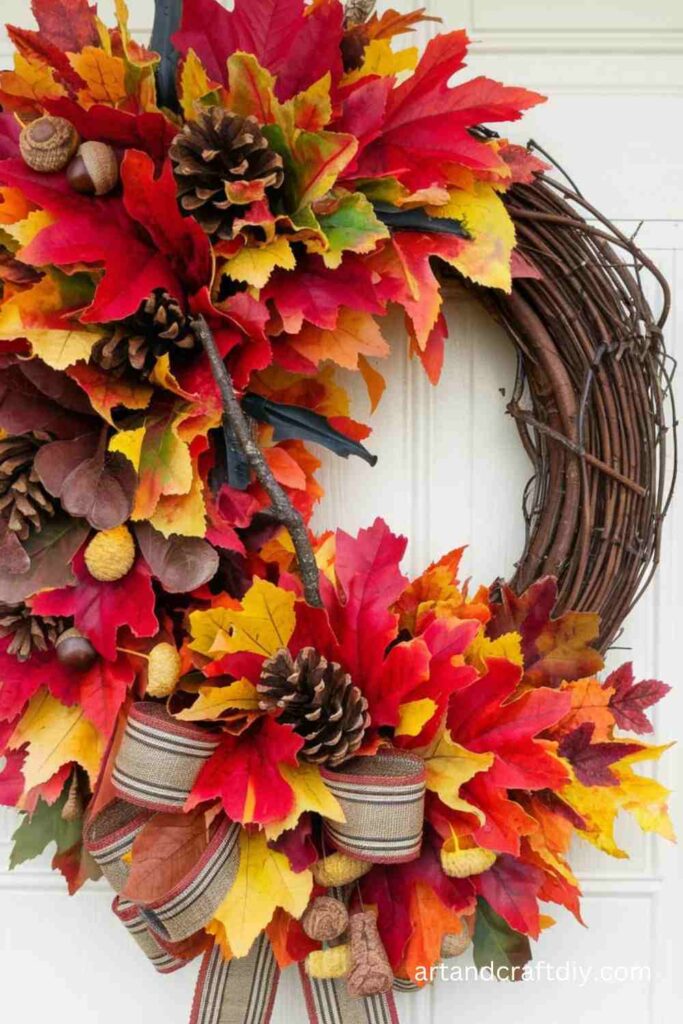 Fall Leaf Wreath