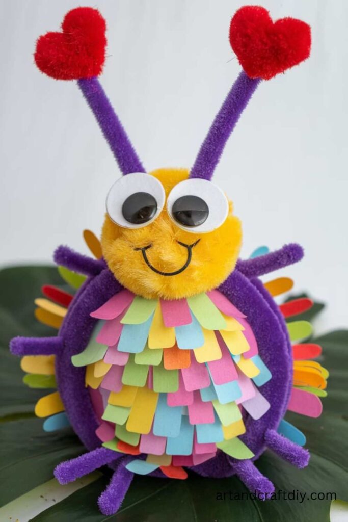 Handmade Love Bug Craft