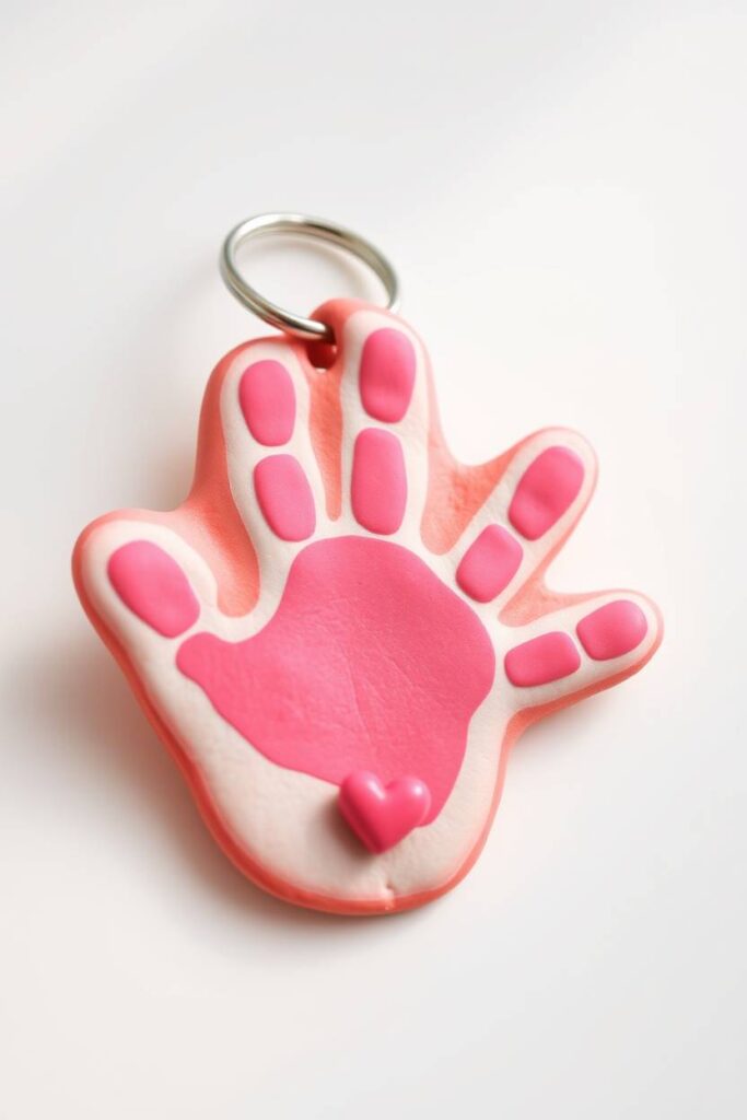 Handprint Keychain