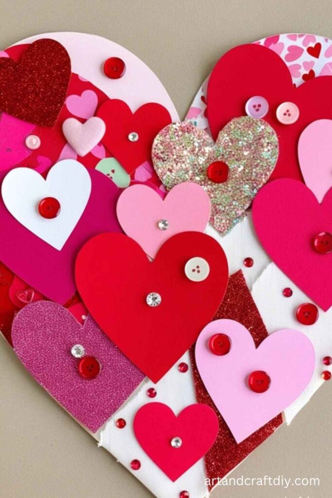 Heart Shaped Collage