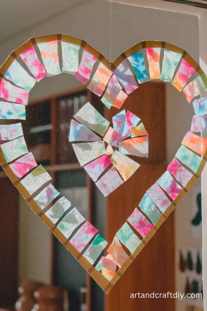 Heart Window Art