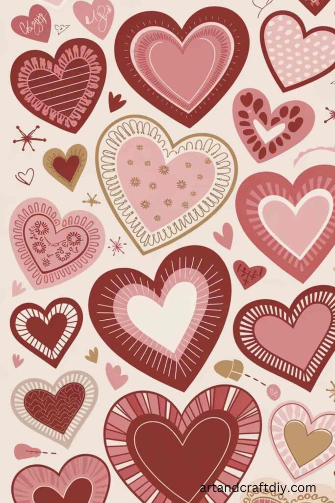 Heart-shaped Window Clings