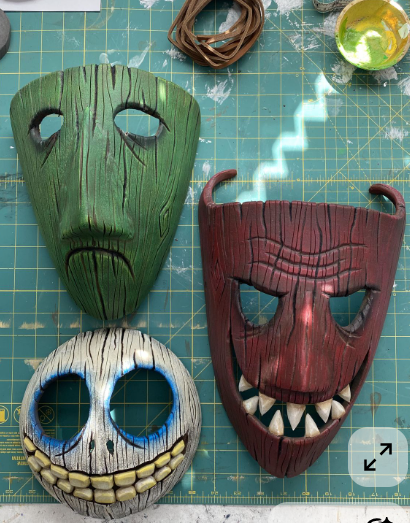 Lock, Shock, and Barrel Masks