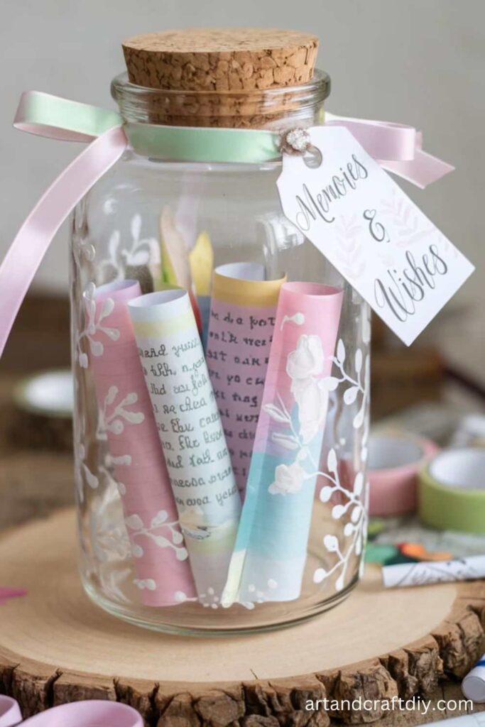 Memory Jar for birthday