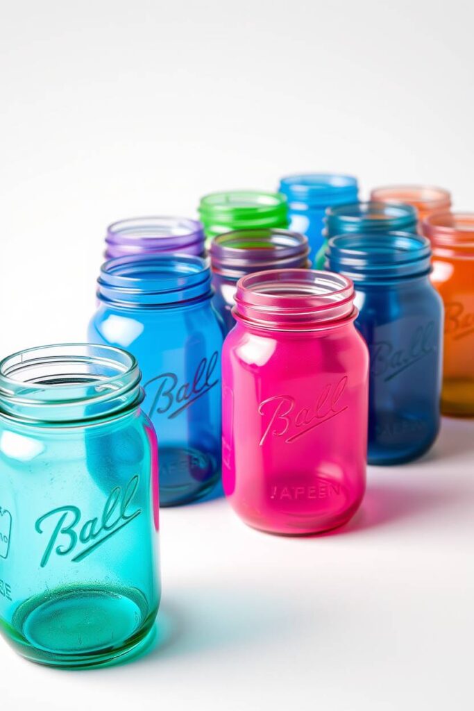 Painted Mason Jars