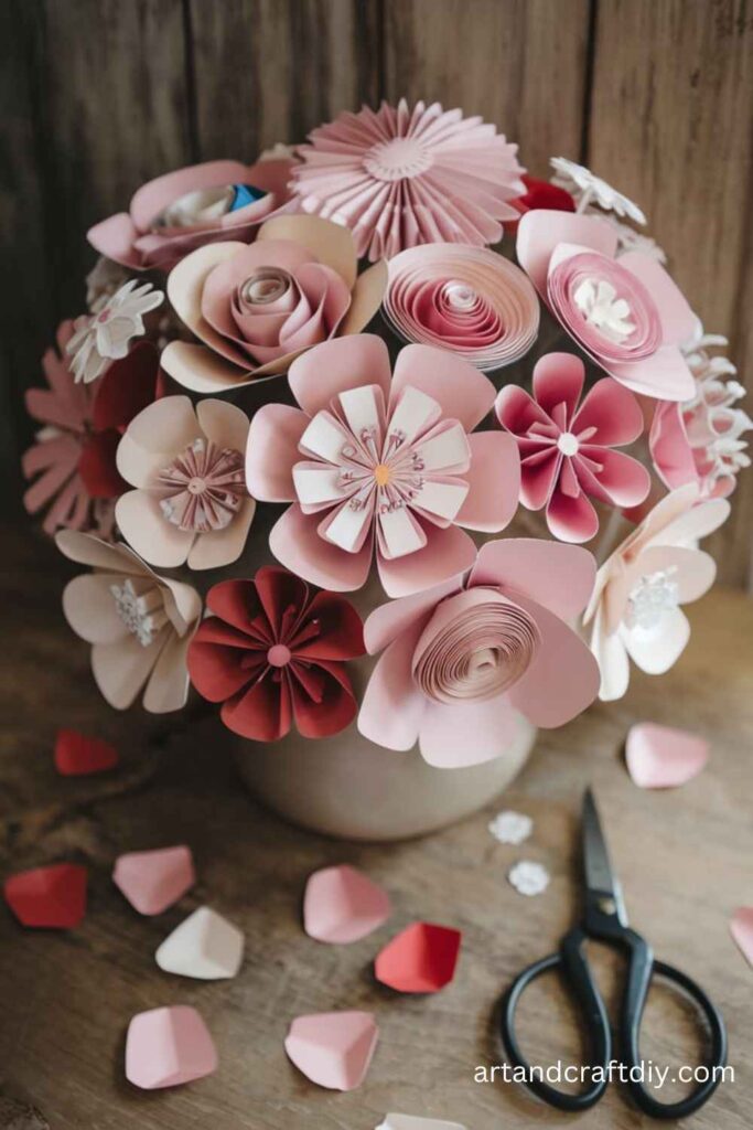 Paper Flower Bouquet Kit