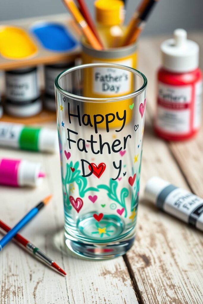 Personalized Hand-Painted Glass