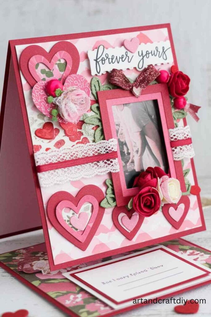 Photo Frame Valentine Card