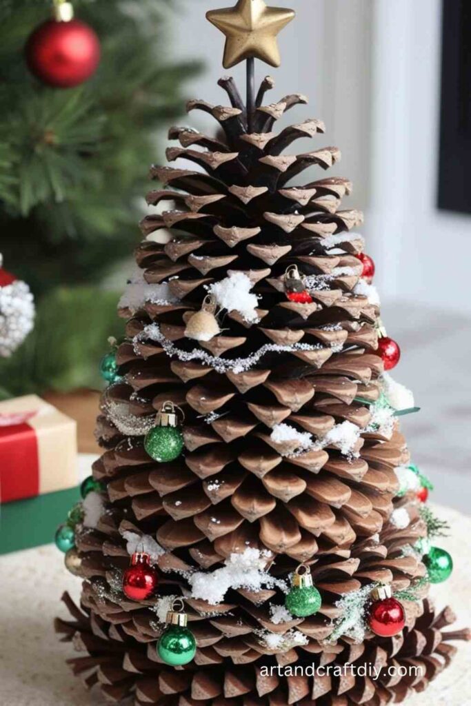 Pinecone Christmas Trees