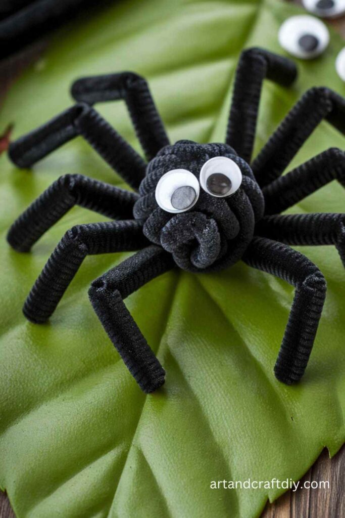 Pipe Cleaner Spider