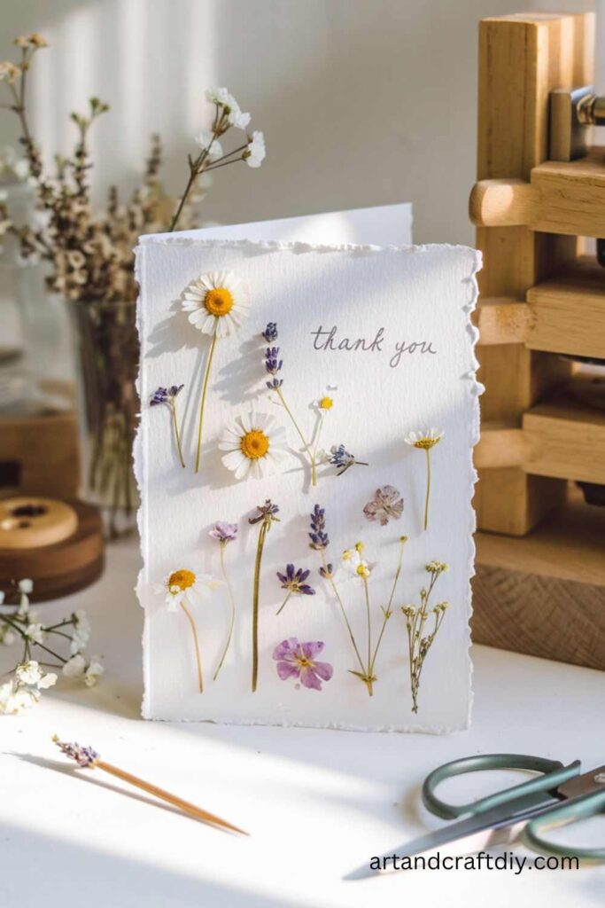 Pressed Flower Cards