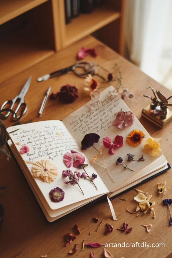 Pressed Flower Journal