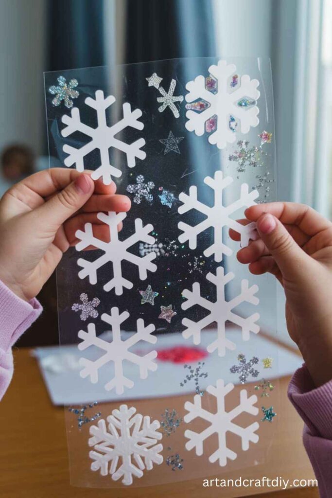 Snowflake Window Clings