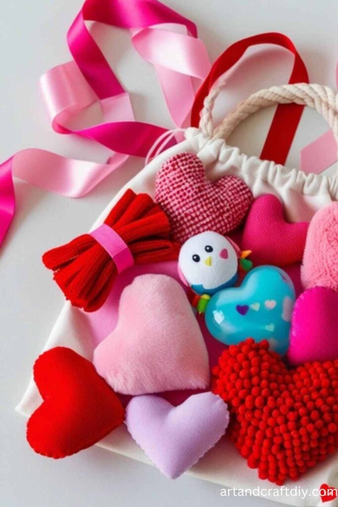 Soft Valentine’s Day Sensory Bag