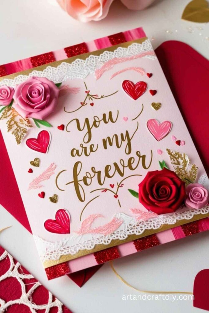 Valentine Day Greeting Card