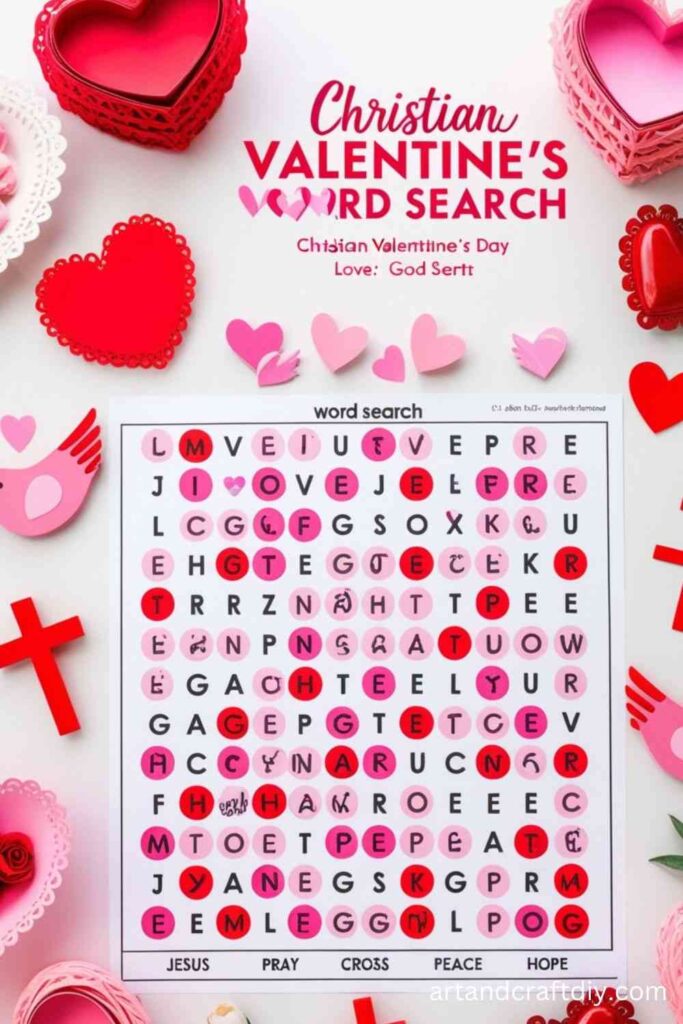 Valentine’s Day Christian Word Search