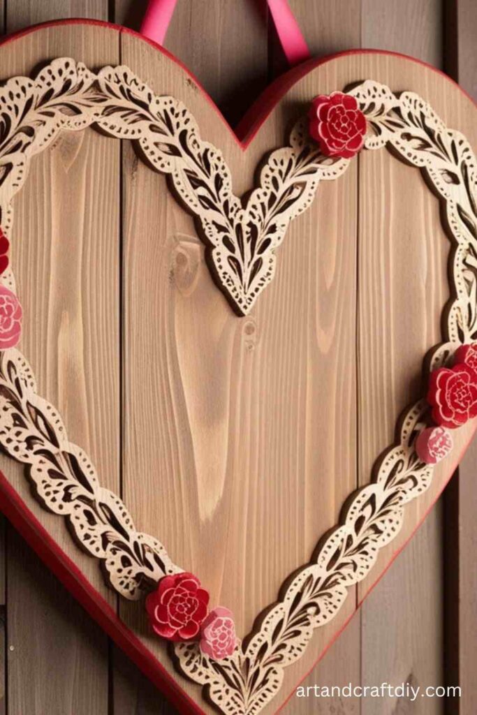 Wooden Heart Wall Decor