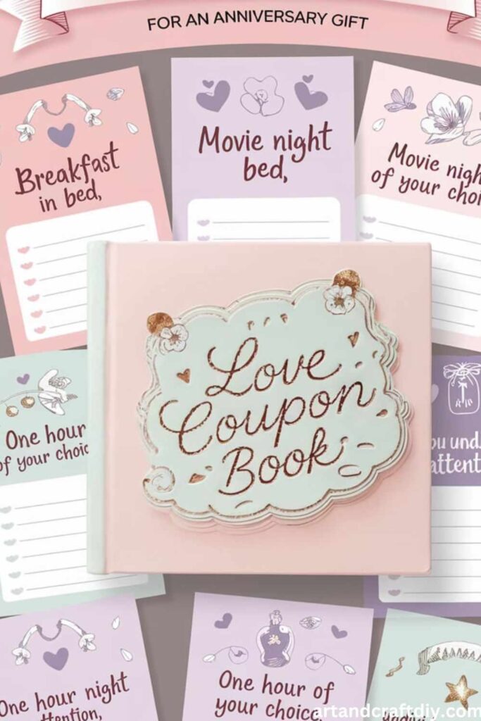 Anniversary Love Coupon Book