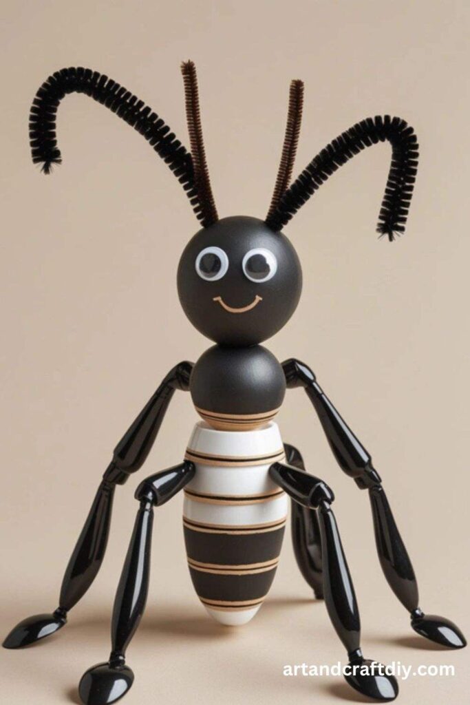 Ant Plastic Spoon Craft