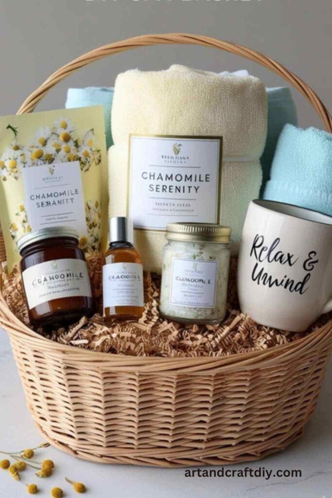 Chamomile Serenity Basket