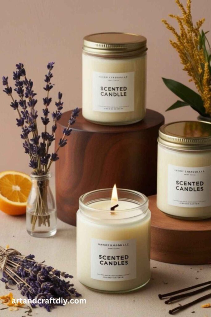 Cool Handmade Scented Candles Art