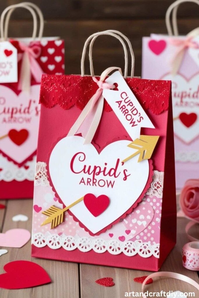 Cupid’s Arrow Favor Bags