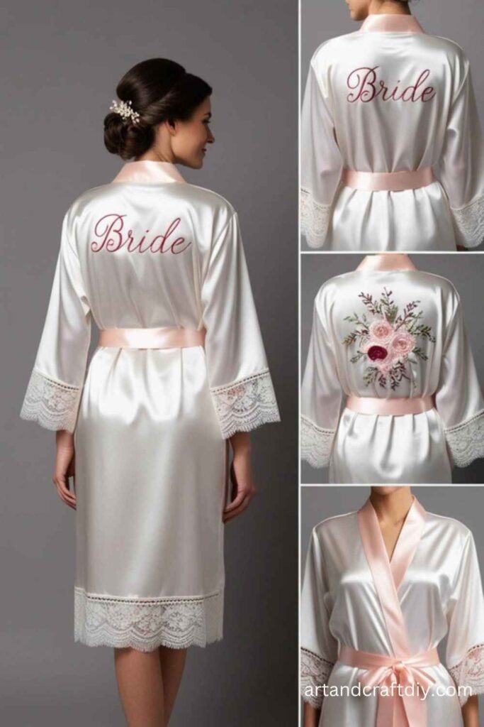 Custom Bridal Robe