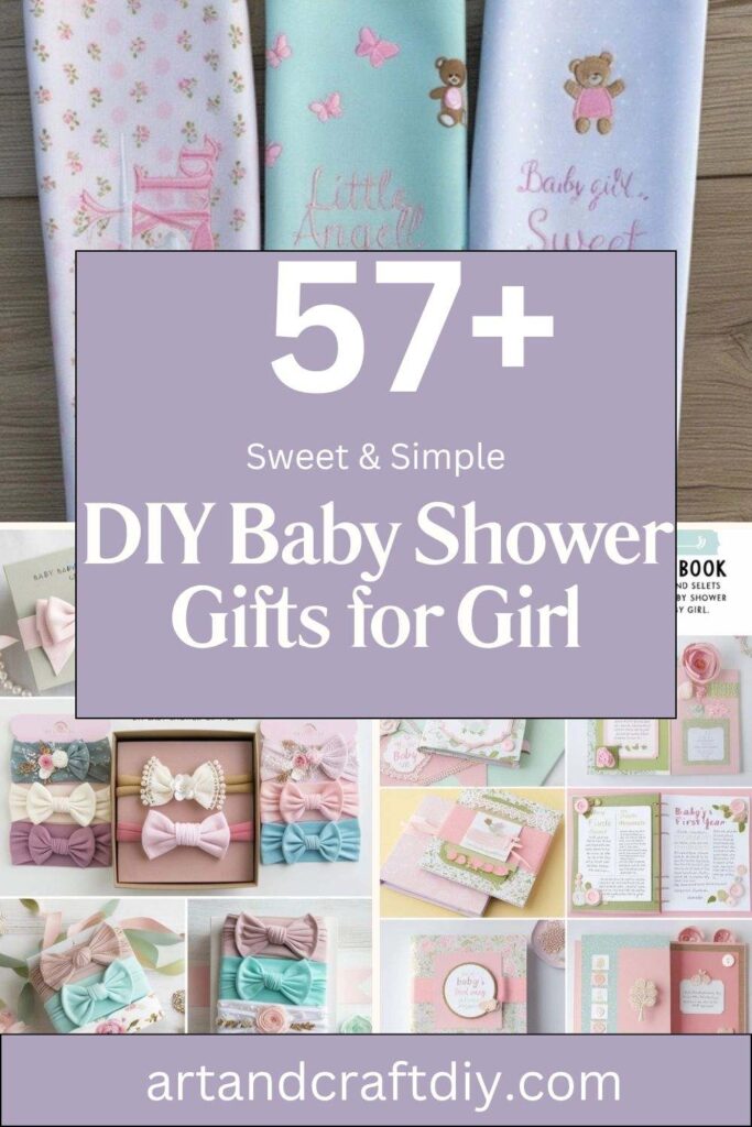 DIY Baby Shower Gifts for Girl